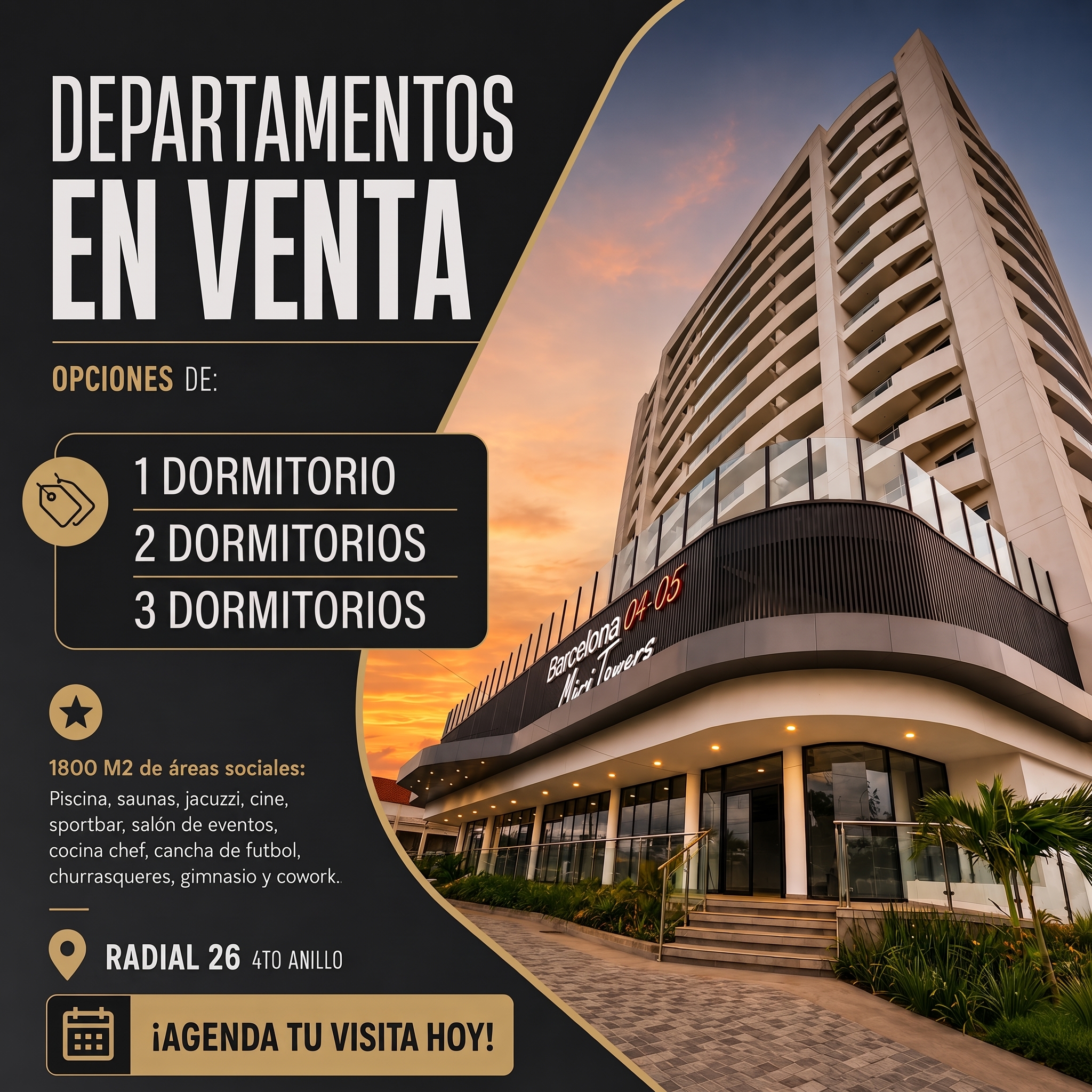 HERMOSO DEPARTAMENTO DE 1 DORMITORIO EN BARCELONA 04-05